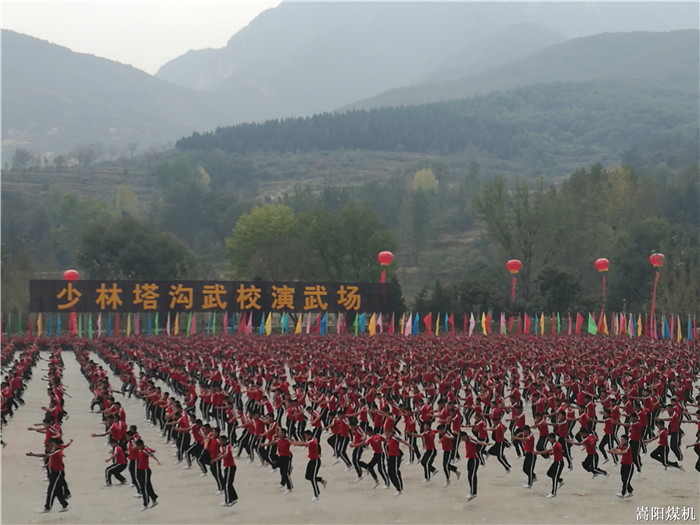 第十一屆鄭州國(guó)際少林武術(shù)節(jié)萬(wàn)人武術(shù)團(tuán)體操表演